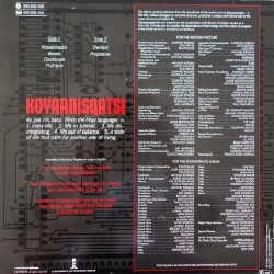 Philip Glass – Koyaanisqatsi (OST), LP, Island Records 205-626