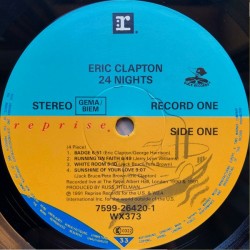 Eric Clapton – 24 Nights, 2x LP, Reprise Records 7599-26420-1