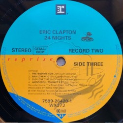 Eric Clapton – 24 Nights, 2x LP, Reprise Records 7599-26420-1