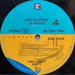 Eric Clapton – 24 Nights, 2x LP, Reprise Records 7599-26420-1