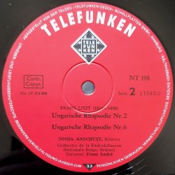 Liszt: Les Preludes - Ungarische Rhapsodien Nr. 3, 2 Und 6, Franz André, LP, 6.41309AF