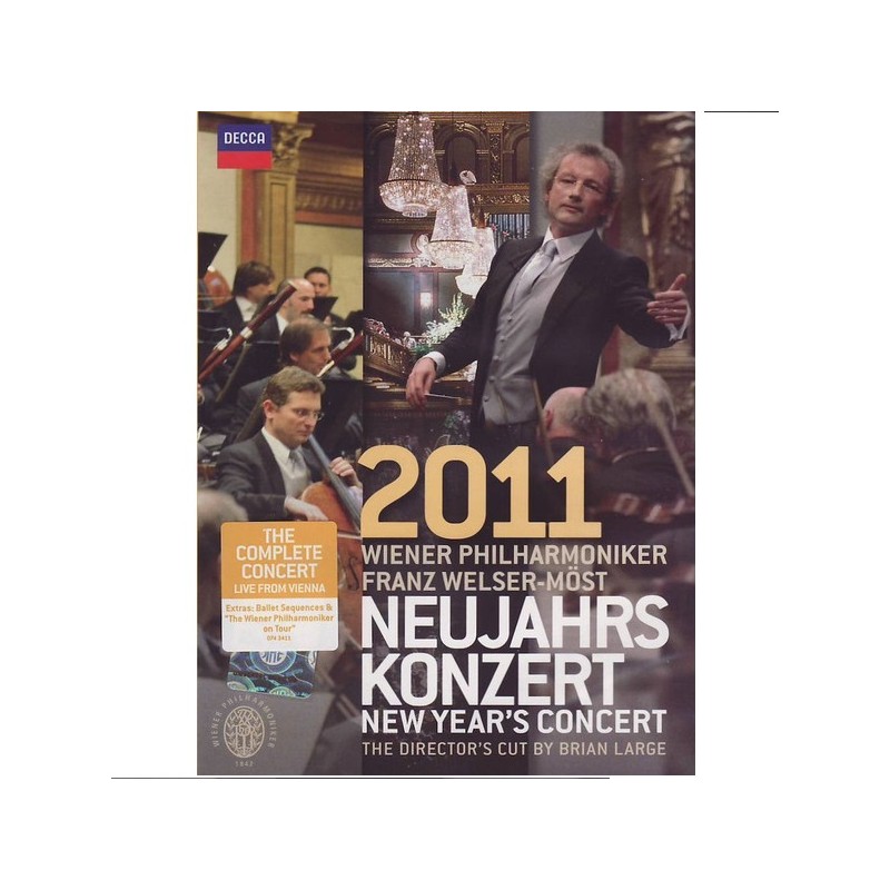 Wiener Philharmoniker, Franz Welser-Möst – New Year's Concert 2011, DVD, Decca 044007434116