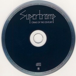 Supertramp – Crime Of The Century, CD, A&M Records 606949334628