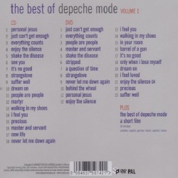 Depeche Mode – The Best Of (Volume 1), CD + DVD, Mute 094637507421