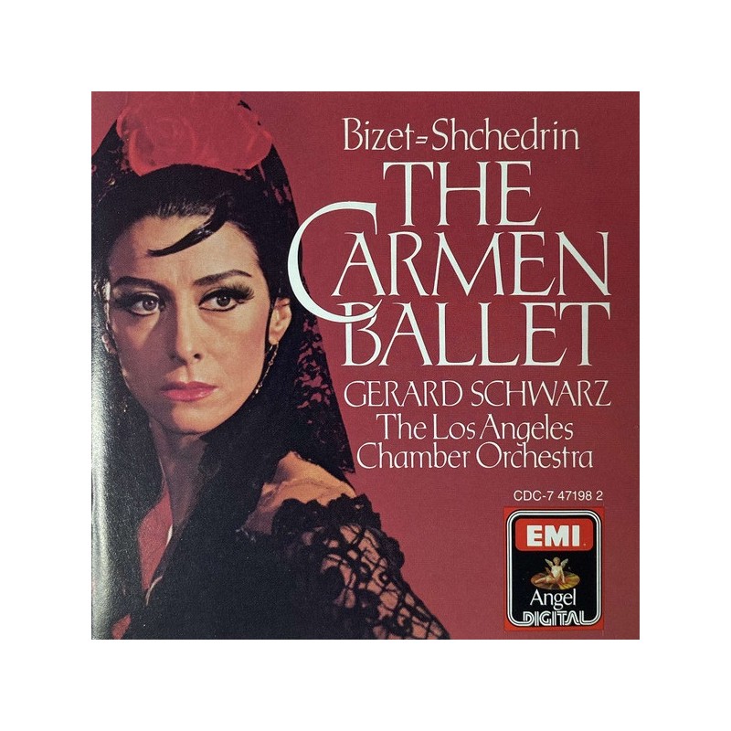 Bizet - Shchedrin: The Carmen Ballet, Gerard Schwarz, The Los Angeles Chamber Orchestra, CD, EMI 07777471982