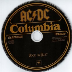 AC/DC – Rock Or Bust, CD digipack, Columbia 88750348524