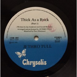 Jethro Tull – Thick As A Brick, LP, Chrysalis CHR-1003