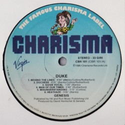 Genesis – Duke, LP gatefold, Charisma CBR-101