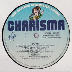 Genesis – Duke, LP gatefold, Charisma CBR-101