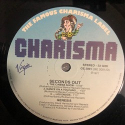 Genesis – Seconds Out, 2x LP gatefold, Charisma GE-2001