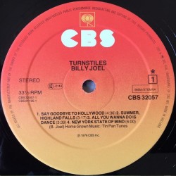Billy Joel – Turnstiles, LP, CBS 32057