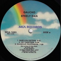 Steely Dan – Gaucho, LP, MCA Records MCA-1693
