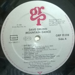 Dave Grusin – Mountain Dance, LP, GRP 91018