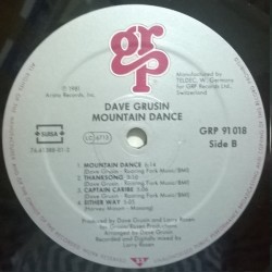 Dave Grusin – Mountain Dance, LP, GRP 91018