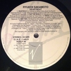 Ryuichi Sakamoto – Heartbeat, LP, Virgin VUSLP-46