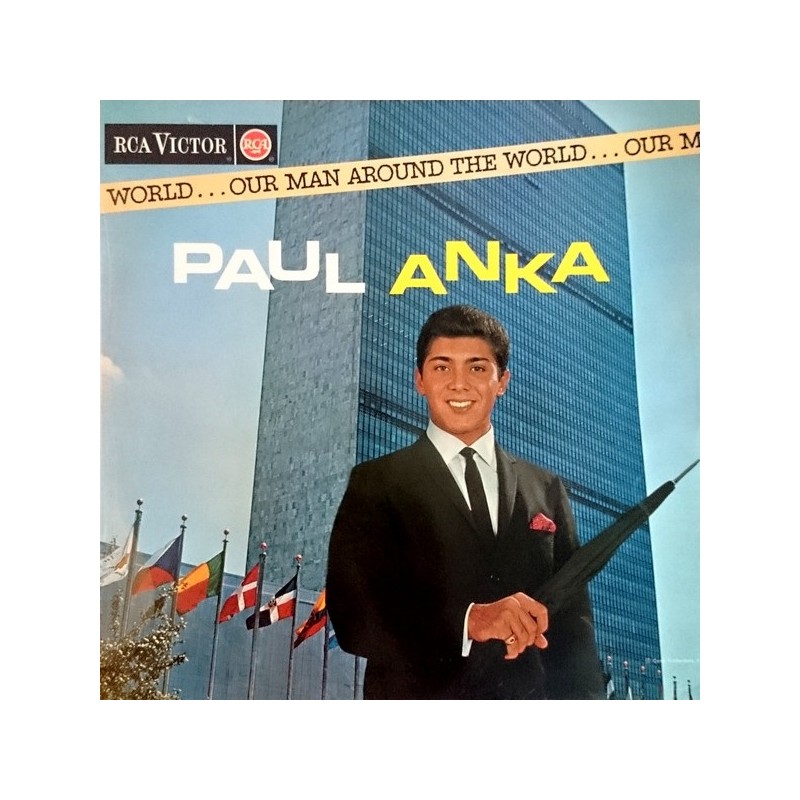 Paul Anka – Our Man Around The World, LP mono, RCA Victor RD-7547