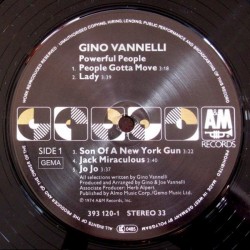 Gino Vannelli – Powerful People, LP, A&M Records 393120-1