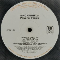 Gino Vannelli – Powerful People, LP, MFSL 1-041