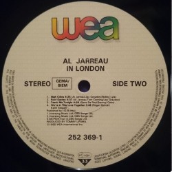 Al Jarreau – In London, LP, WEA 252369-1