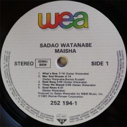 Sadao Watanabe – Maisha, LP, WEA 252194-1