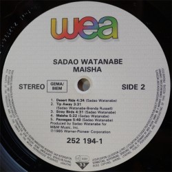 Sadao Watanabe – Maisha, LP, WEA 252194-1
