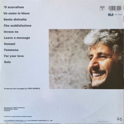 Pino Daniele – Un Uomo In Blues, LP, CGD 9031-73310-1