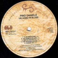 Pino Daniele – Un Uomo In Blues, LP, CGD 9031-73310-1