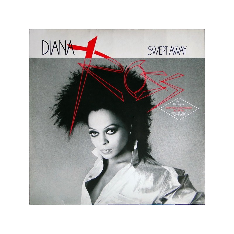 Diana Ross – Swept Away, LP gatefold, Capitol Records 642402251