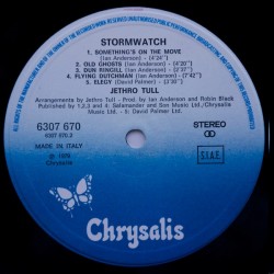 Jethro Tull – Stormwatch, LP, Chrysalis 6307-670