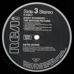 David Bowie – Ziggy Stardust - The Motion Picture, 2x LP gatefold, RCA PL-84862