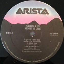 Kenny G – Live, 2x LP, Arista 7822186131