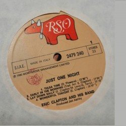 Eric Clapton – Just One Night, 2x LP gatefold, RSO 2658-135