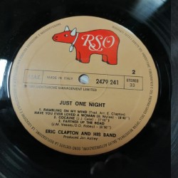 Eric Clapton – Just One Night, 2x LP gatefold, RSO 2658-135