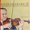 Beethoven: Violin Concerto, David Oistrakh, Orchestre National De La Radiodiffusion, Cluytens, LP, Angel Records S-35780