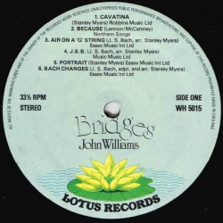 John Williams – Bridges, LP, Lotus Records WH-5015