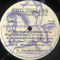 Phil Collins – Serious Hits...Live!, 2x LP gatefold, WEA 090317255019