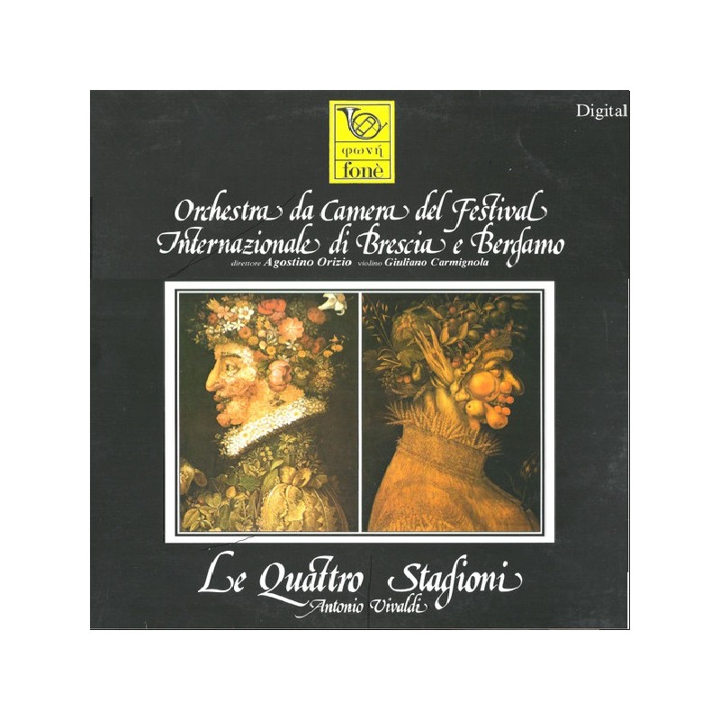 Antonio Vivaldi: Le Quattro Stagioni, Orchestra da camera di Brescia e Bergamo, LP, Foné 87F04-16