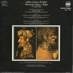 Antonio Vivaldi: Le Quattro Stagioni, Orchestra da camera di Brescia e Bergamo, LP, Foné 87F04-16