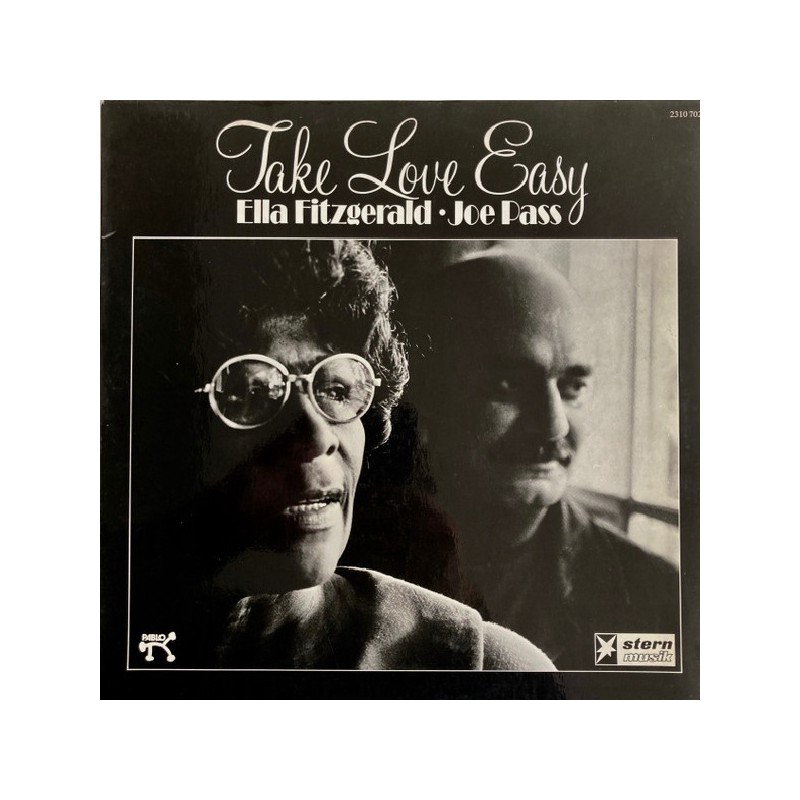 Ella Fitzgerald - Joe Pass – Take Love Easy, LP, Pablo Records 2310-702