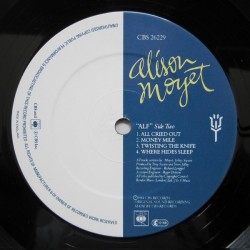Alison Moyet – Alf, LP, CBS 26229
