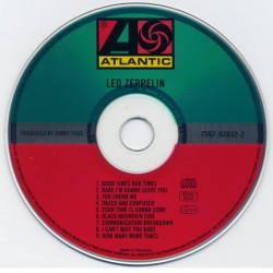Led Zeppelin – Led Zeppelin, CD, Atlantic 075678263224