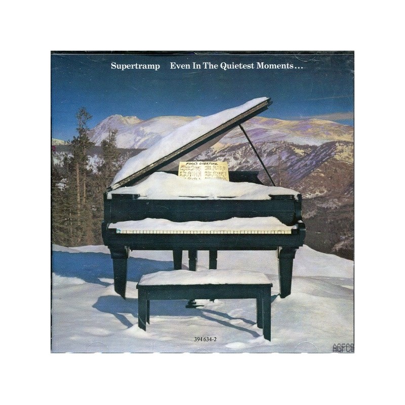 Supertramp – Even In The Quietest Moments..., CD, A&M Records 394634-2