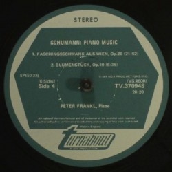 Schumann, Peter Frankl – Piano Works Vol. 1, 3x LP, Turnabout TV-37093-5S