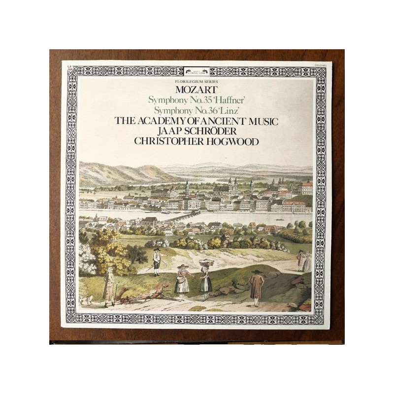 Mozart: Symphony No.35 'Haffner', Symphony No.36 'Linz', Academy Of Ancient Music, Schröder, Hogwood, L'Oiseau-Lyre DSLO-602