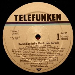 Farina, Schmelzer, Biber, Vivaldi: Concentus Musicus Wien, Harnoncourt, LP, Teldec 6.41110-AQ