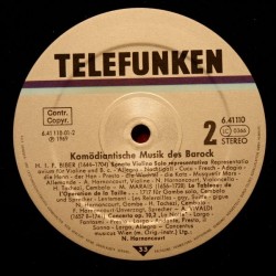 Farina, Schmelzer, Biber, Vivaldi: Concentus Musicus Wien, Harnoncourt, LP, Teldec 6.41110-AQ