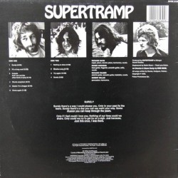 Supertramp – Supertramp, LP, Hallmark Records SHM-3139