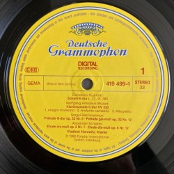 Horowitz – Horowitz In Moscow, LP gatefold, Deutsche Grammophon 419499-1