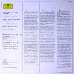 Weber, Berlioz, Liszt, Smetana, Dvořák: Invitation To The Dance, Berliner Philharmoniker, Karajan, Deutsche Grammophon 2530-244