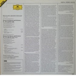 Mozart: Piano Concertos Nos. 20 & 12, London Symphony Orchestra, Rudolf Serkin, Claudio Abbado, LP, Deutsche Grammophon 2532-053